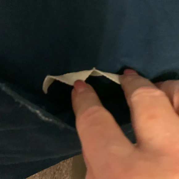 Landau Nurse Scrub Top, Short sleeve, size medium, dark teal - Picture 10 of 13